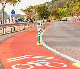 江苏彩色道路的优势
